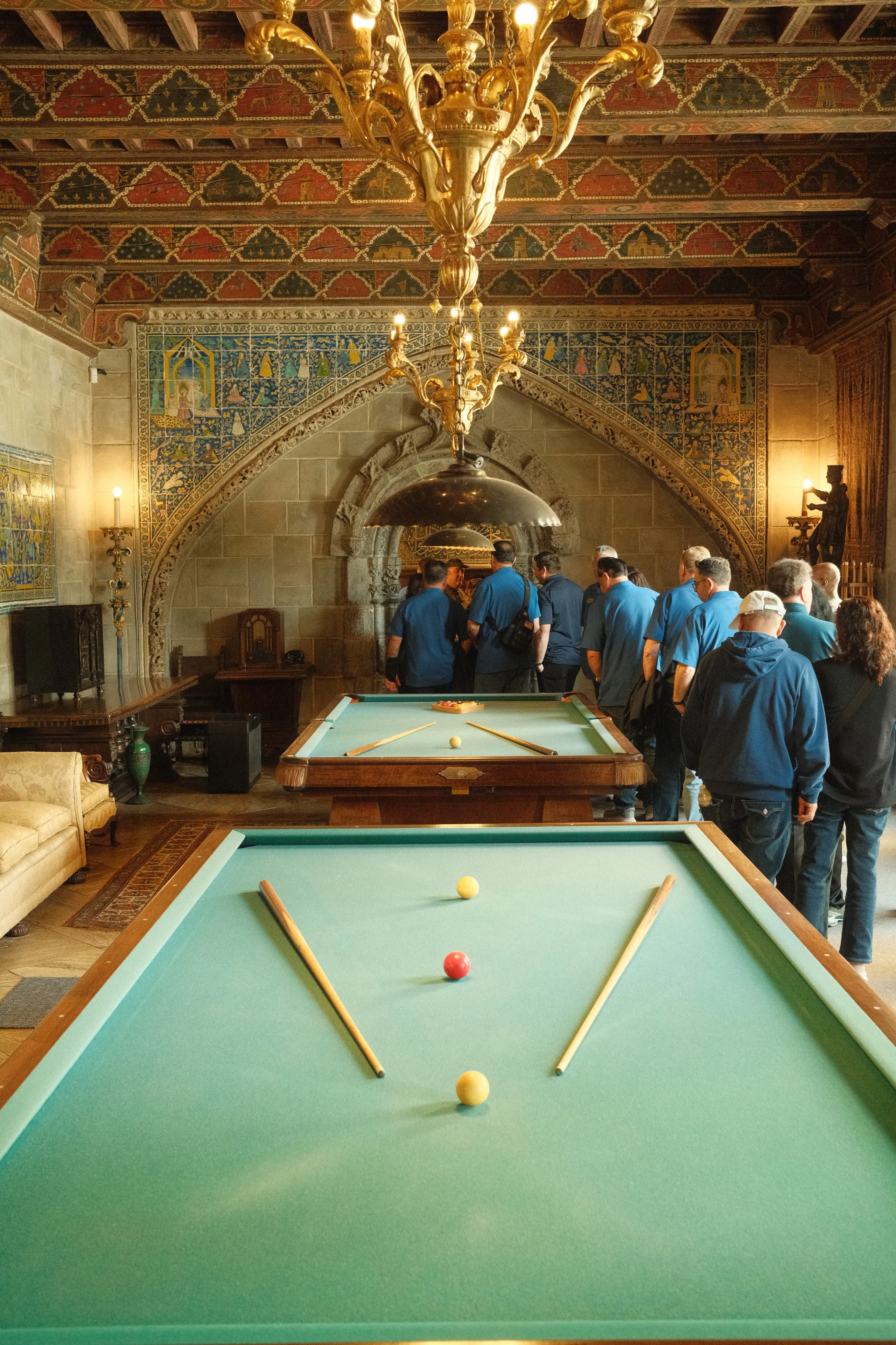 Billiards room