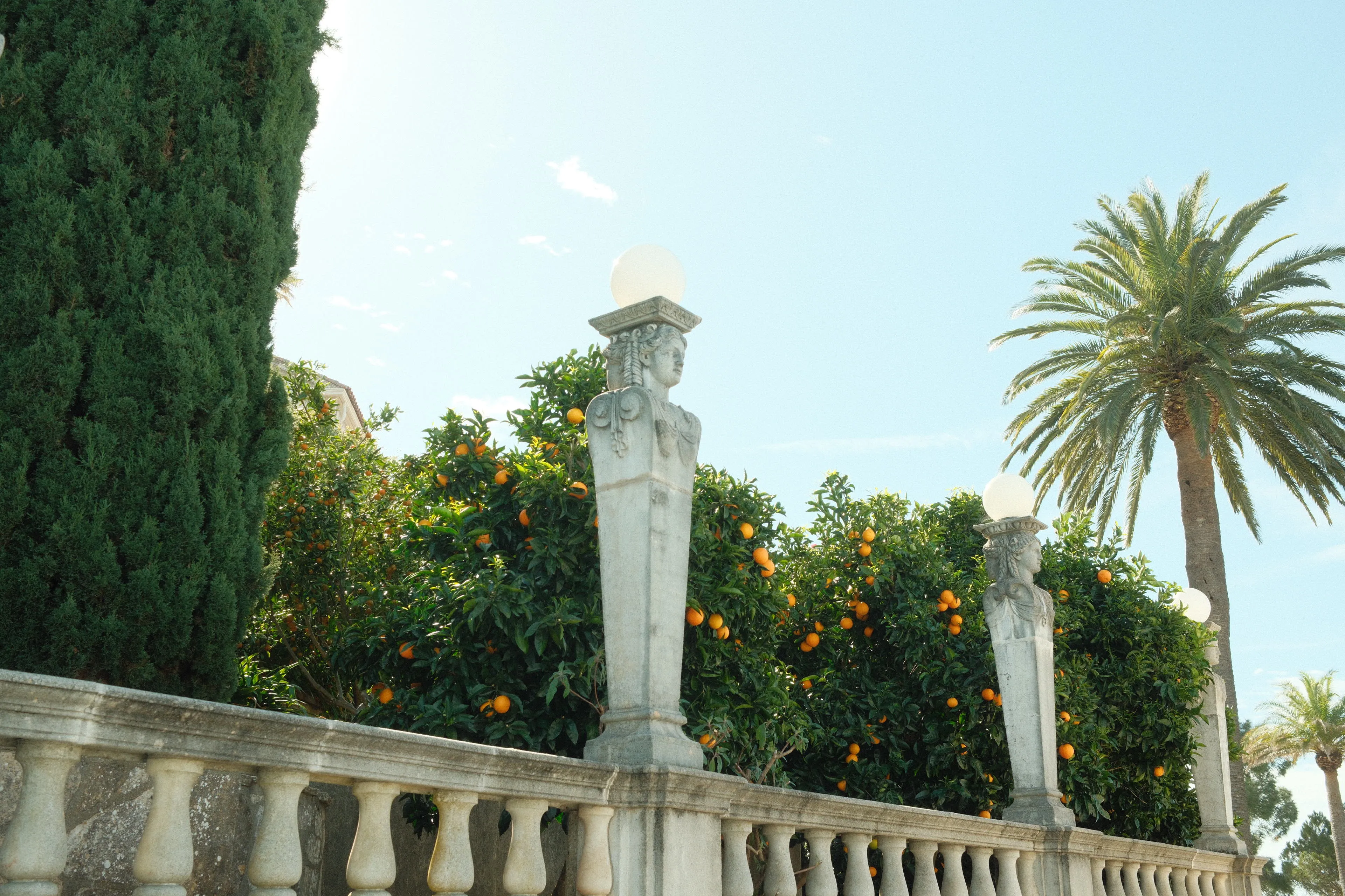 Fruit and balcony