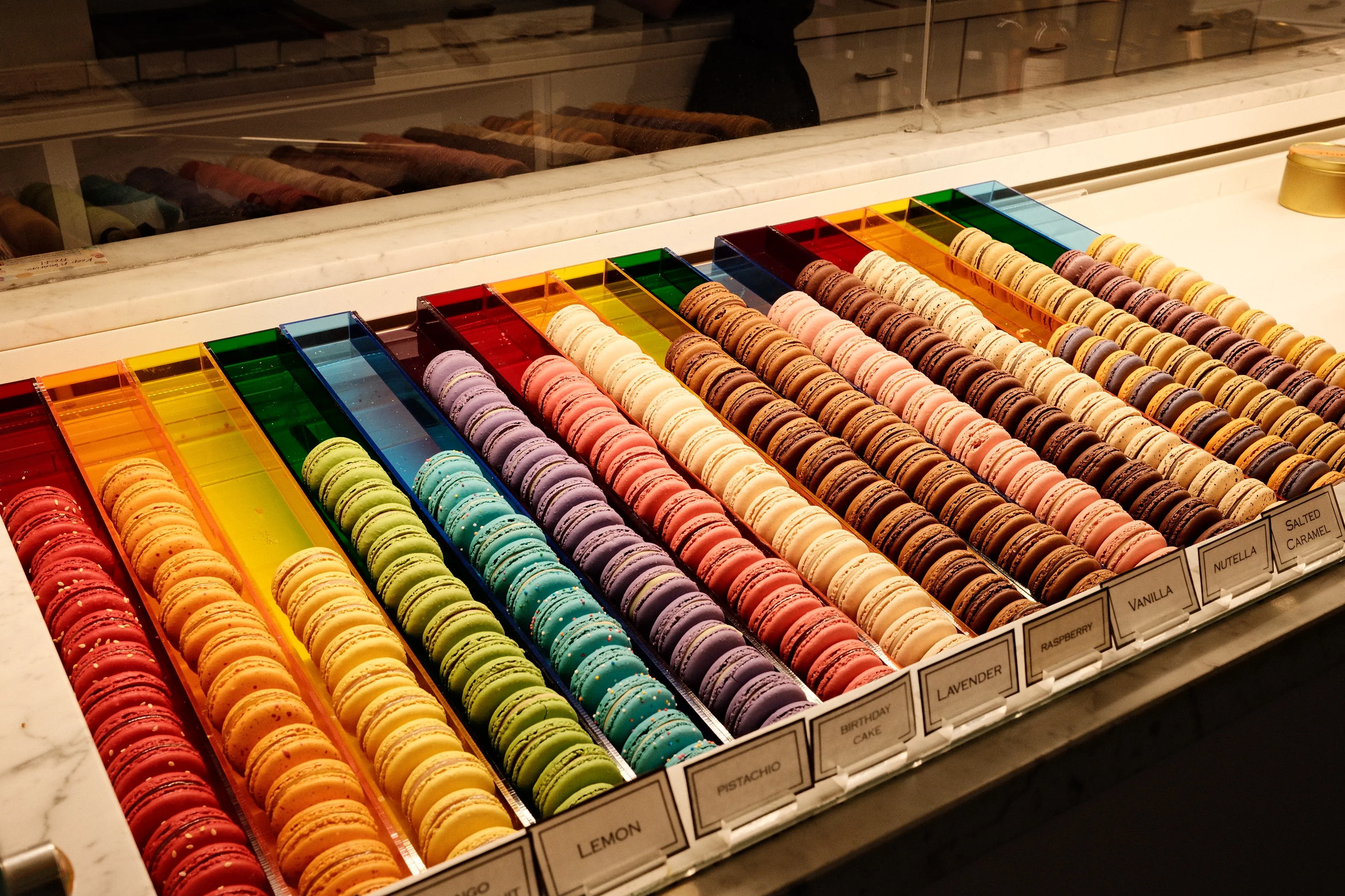 French bakery macaroons