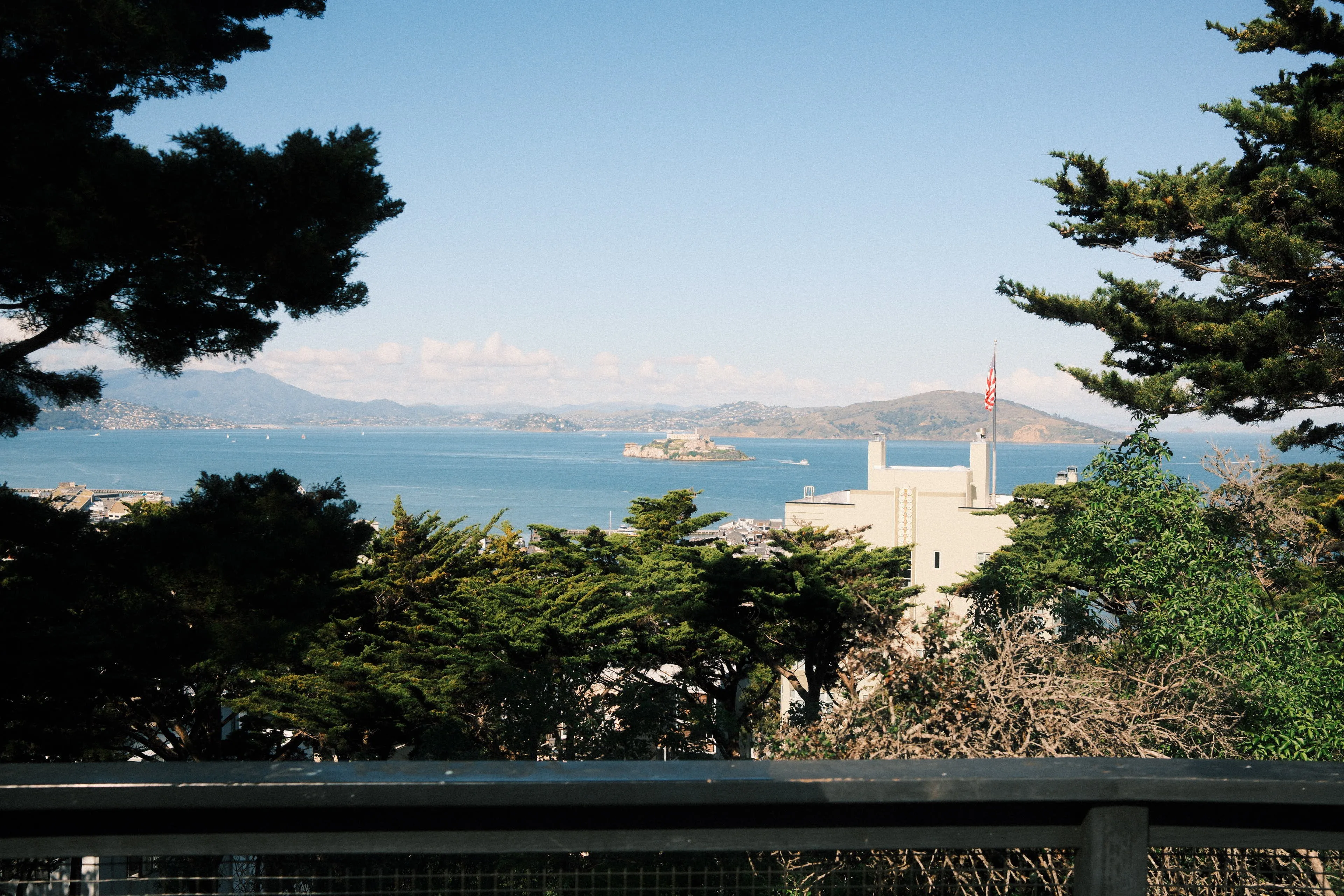 Lookout toward Alcatraz