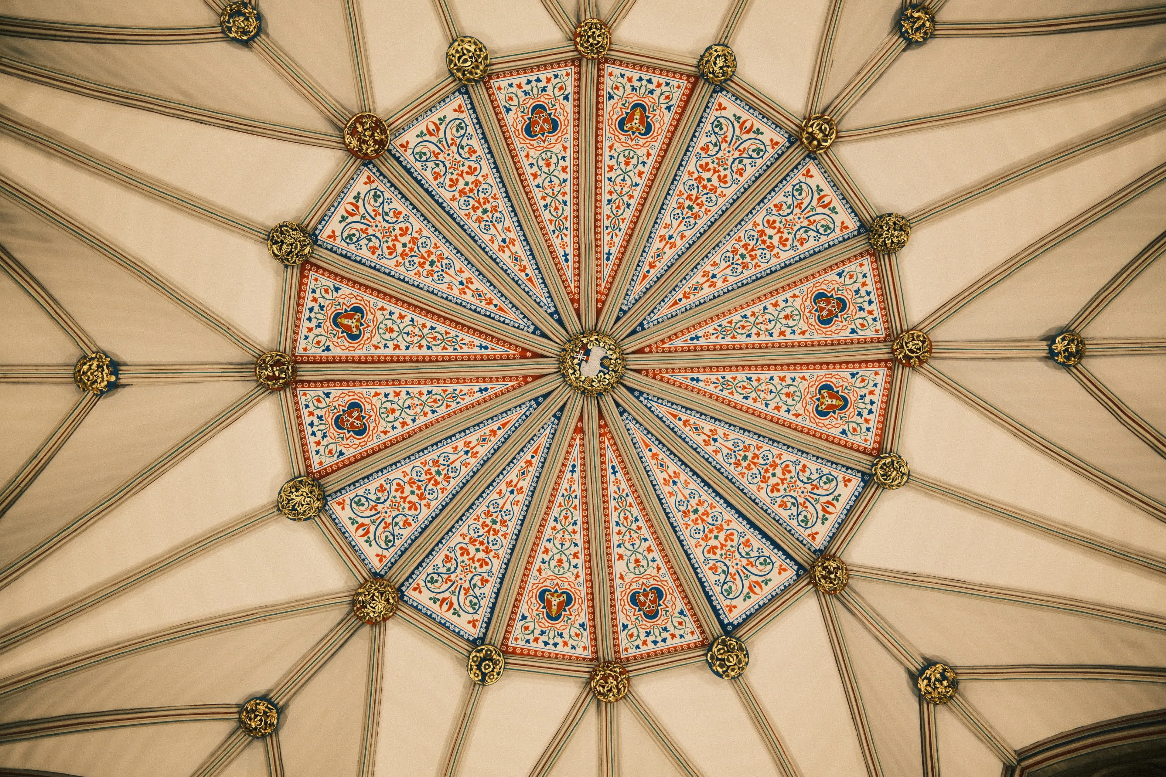 York Minster ceiling