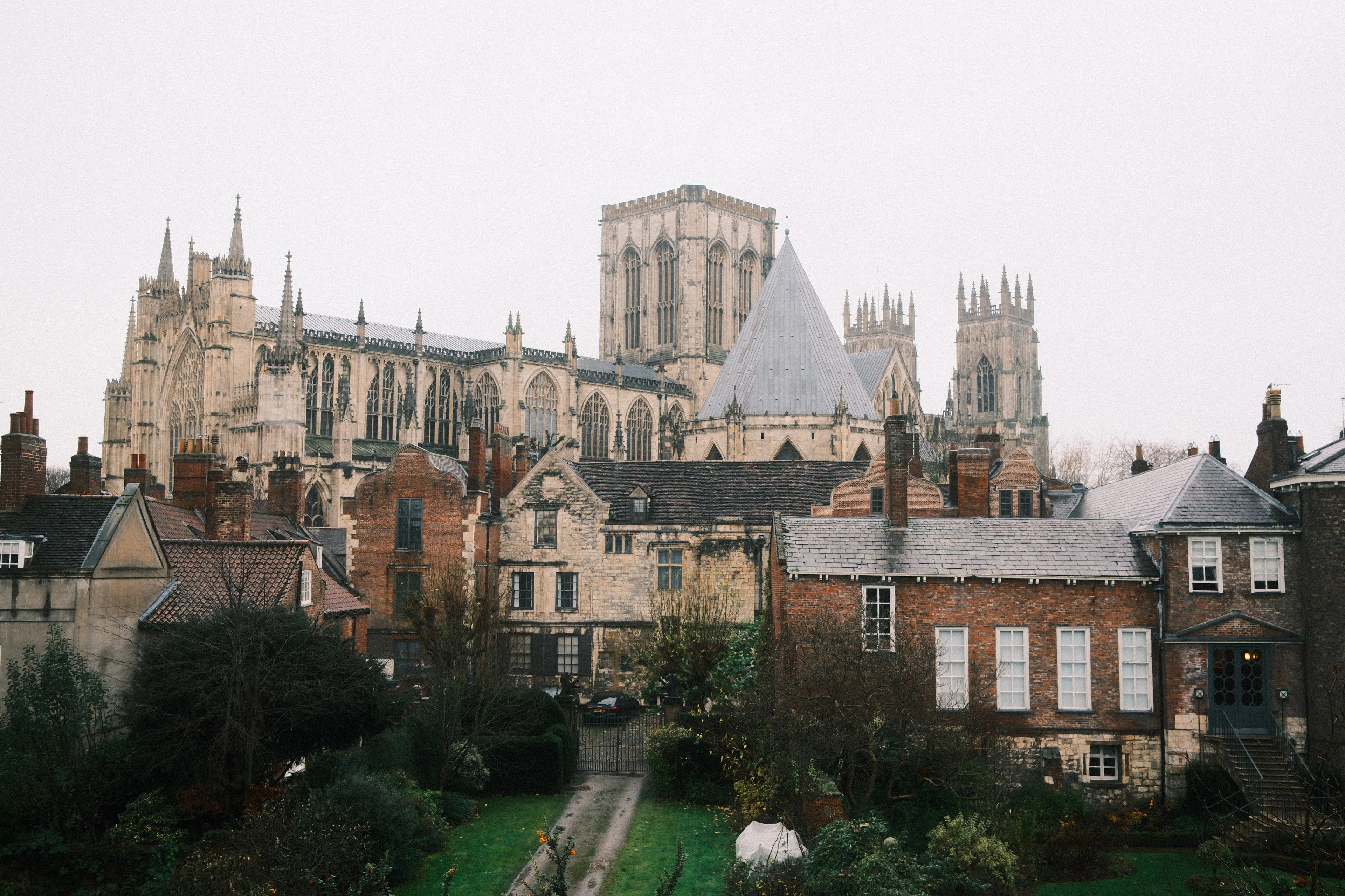 York Minster looming